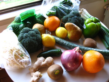 Bulking up on fruits and veggies